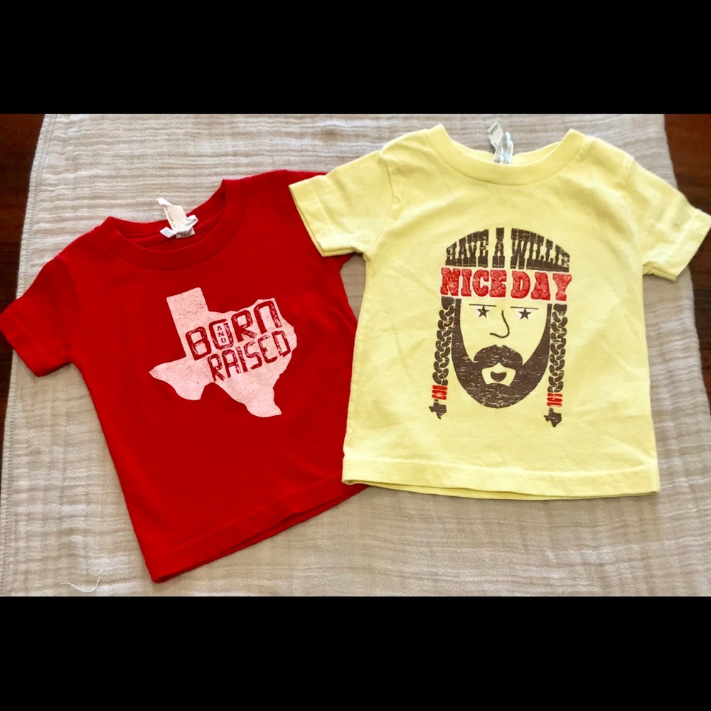 bundle of Texas t-shirts